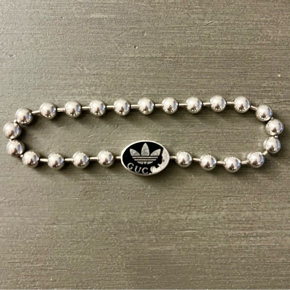 Gucci Other - GUCCI X Adidas Silver Bracelet